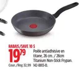 Canadian Tire Titanium Non-Stick Frypan offer