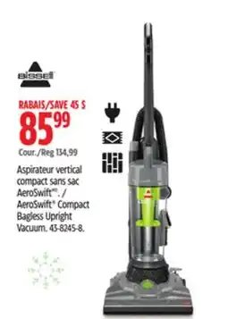 Canadian Tire AeroSwift Compact Bagless Upright Vacuum offer