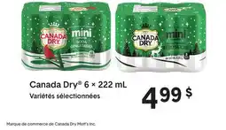 Metro CANADA DRY offer