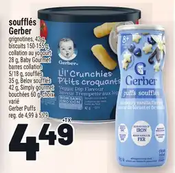 Metro SOUFFLÉS GERBER | GERBER PUFFS offer