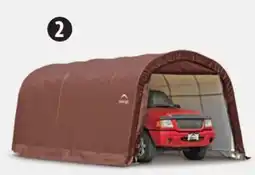 Canadian Tire ShelterLogic Garage-in-a-Box RoundTop Heavy-Duty Shelter offer