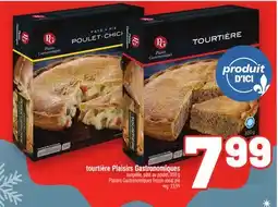 Metro TOURTIÈRE PLAISIRS GASTRONOMIQUES |PLAISIRS GASTRONOMIQUES FROZEN MEAT PIE offer