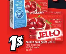 Metro POUDRE POUR GELÉE JELL‑O | JELL-O JELLY POWDER offer