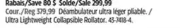 Canadian Tire Ultra Lightweight Collapsible Rollator offer