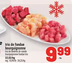 Metro TRIO DE FONDUE BOURGUIGNONNE offer