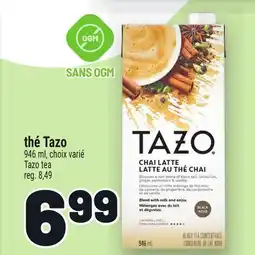 Metro THÉ TAZO | TAZO TEA offer