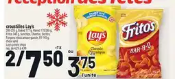 Metro CROUSTILLES LAY'S | LAY'S POTATO CHIPS offer