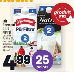 Metro LAIT FINEMENT FILTRÉ NATREL LACTANTIA | LACTANTIA NATREL FINE- FILTERED MILK offer