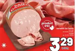 Metro MORTADELLE SAN DANIELE | SAN DANIELE MORTADELLA offer