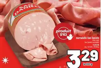 Metro MORTADELLE SAN DANIELE | SAN DANIELE MORTADELLA offer