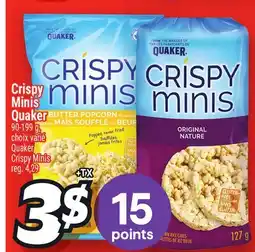 Metro CRISPY MINIS QUAKER | QUAKER CRISPY MINIS offer