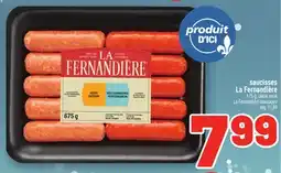 Metro SAUCISSES LA FERNANDIÈRE | LA FERNANDIÈRE SAUSAGES offer