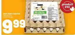 Metro OEUFS BLANCS SELECTION | SELECTION WHITE EGGS offer