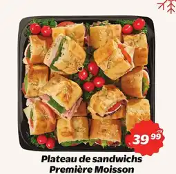 Metro PLATEAU DE SANDWICHS PREMIÈRE MOISSON offer