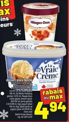 Metro DESSERT GLACÉ NESTLÉ | NESTLÉ FROZEN DESSERT offer