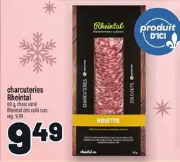 Metro CHARCUTERIES RHEINTAL | RHEINTAL DELI COLD CUTS offer
