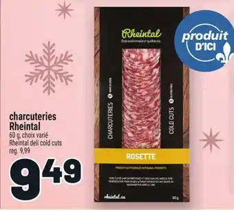 Metro CHARCUTERIES RHEINTAL | RHEINTAL DELI COLD CUTS offer