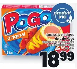 Metro SAUCISSES ENROBÉES DE PÂTE POGO |POGO FROZEN BREADED WIENERS offer