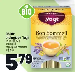 Metro TISANE BIOLOGIQUE YOGI | YOGI ORGANIC HERBAL TEA offer