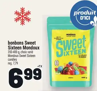 Metro BONBONS SWEET SIXTEEN MONDOUX | MONDOUX SWEET SIXTEEN CANDIES offer