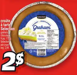 Metro CROÛTE À TARTE SELECTION | SELECTION PIE CRUST offer