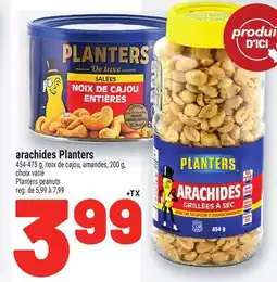 Metro ARACHIDES PLANTERS | PLANTERS PEANUTS offer
