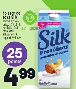 Metro BOISSON DE SOYA SILK | SILK SOYA DRINK offer