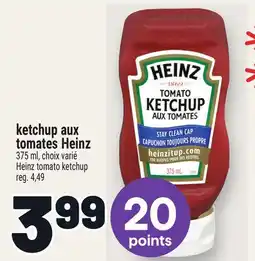 Metro KETCHUP AUX TOMATES HEINZ | HEINZ TOMATO KETCHUP offer