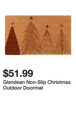 Wayfair Glendean Non-Slip Christmas Outdoor Doormat offer