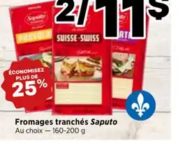 Val-Mont Fromages tranches Saputo offer
