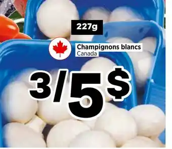 Val-Mont Champignons blancs Canada offer