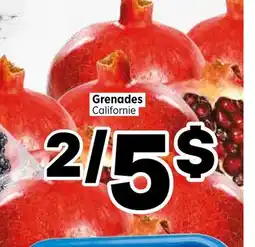 Val-Mont Grenades Californie offer