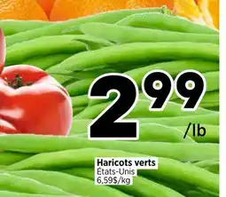 Val-Mont Haricots verts offer