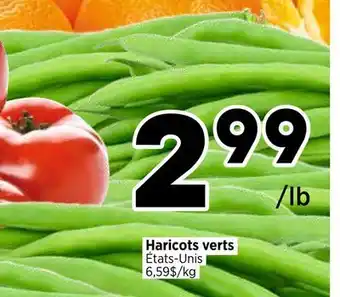 Val-Mont Haricots verts offer