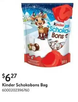 Walmart Kinder Schokobons Bag offer