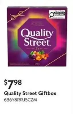 Walmart Quality Street Giftbox offer