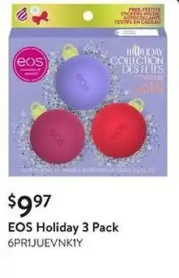 Walmart EOS Holiday offer