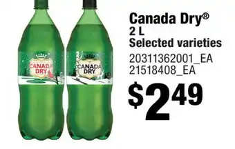 Fortinos CANADA DRY , 2 L offer