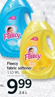 Fortinos FLEECY FABRIC SOFTENER, 2.6 L offer