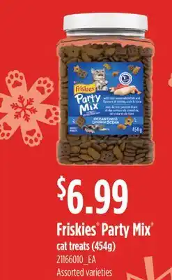 Fortinos FRISKIES PARTY MIX CAT TREATS, (454G) offer