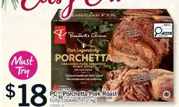 Fortinos PC PORCHETTA PORK ROAST, 1.2 KG offer