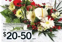 Fortinos FORTINOS MIXED BOUQUETS offer