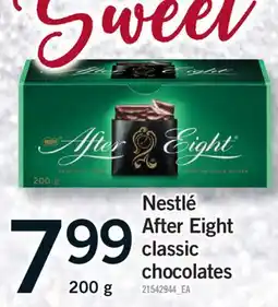 Fortinos NESTLÉ AFTER EIGHT CLASSIC CHOCOLATES, 200 G offer