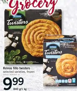 Fortinos KRINOS FILLO TWISTERS offer