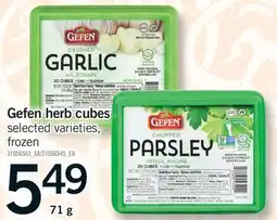 Fortinos GEFEN HERB CUBES, 71 G offer