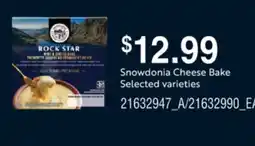 Fortinos SNOWDONIA CHEESE BAKE offer