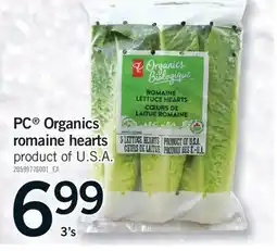 Fortinos PC ORGANICS, 3'S offer