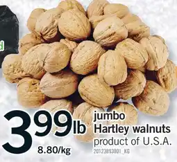 Fortinos JUMBO HARTLEY WALNUTS offer