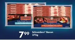 Fortinos SCHNEIDERS BACON, 375G offer