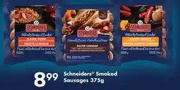 Fortinos SCHNEIDERS SMOKED SAUSAGES, 375G offer